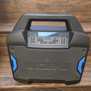 ION Tailgater Boom - Outdoor Portable Bluetooth Speaker with Mic in, FM Radio, U